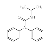 1,1-diphenyl-3-propan-2-ylurea结构式