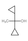 1,1-二环丙基乙-1-醇结构式