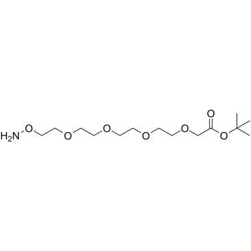 Aminooxy-PEG4-CH2CO2tBu picture