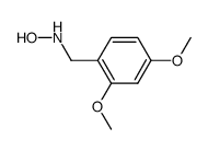 N-(2,4-dimethoxybenzyl)-hydroxylamine Structure