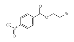 2-bromoethyl 4-nitrobenzoate structure