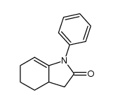 1-phenyl-1,3,3a,4,5,6-hexahydro-indol-2-one结构式