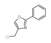 4-Chloromethyl-2-phenyl-oxazole Structure