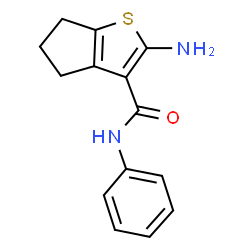 2-AMINO-N-PHENYL-5,6-DIHYDRO-4H-CYCLOPENTA[B]THIOPHENE-3-CARBOXAMIDE图片