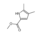 METHYL4,5-DIMETHYL-1H-PYRROLE-2-CARBOXYLATE structure