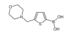 5-Morpholin-4-ylmethyl-thiophene-2-boronic acid Structure