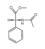 N-Ac-phenylglycine-OMe Structure