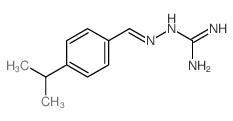 2-[(4-propan-2-ylphenyl)methylideneamino]guanidine picture