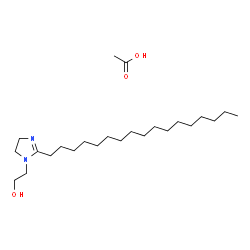 2-(heptadecenyl)-4,5-dihydro-1-(2-hydroxyethyl)-1H-imidazolium acetate picture