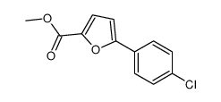 methyl 5-(4-chlorophenyl)furan-2-carboxylate Structure