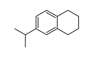 1,2,3,4-tetrahydro-6-isopropylnaphthalene结构式