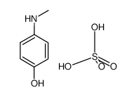 4-甲氨基苯酚硫酸盐结构式