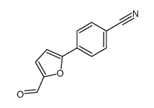 4-(5-FORMYL-FURAN-2-YL)-BENZONITRILE structure