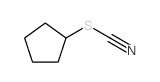 Cyclopentanethiocyanate Structure