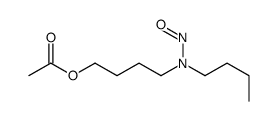 4-[butyl(nitroso)amino]butyl acetate结构式