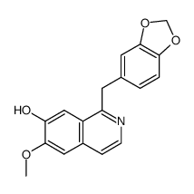 1-(1,3-Benzodioxol-5-ylmethyl)-6-methoxyisoquinolin-7-ol picture