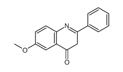 6-methoxy-2-phenyl-4-quinolone Structure