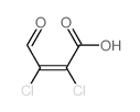 (Z)-2,3-dichloro-4-oxo-but-2-enoic acid结构式