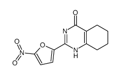 2-(5-nitrofuran-2-yl)-5,6,7,8-tetrahydro-1H-quinazolin-4-one Structure