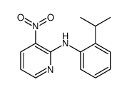 3-nitro-N-(2-propan-2-ylphenyl)pyridin-2-amine Structure