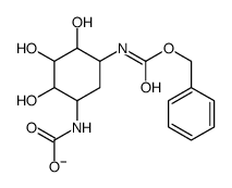 BENZYL 4,5,6-TRIHYDROXYCYCLOHEXANE-1,3-DIYLDICARBAMATE Structure