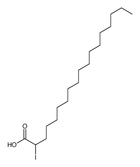 2-iodooctadecanoic acid Structure