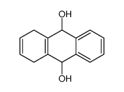 1,4,9,10-tetrahydroanthracene-9,10-diol结构式