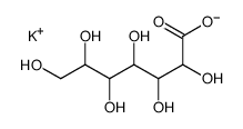 potassium (2xi)-D-gluco-heptonate结构式