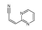 2-Propenenitrile, 3-(2-pyrimidinyl)-, (E)- (9CI) Structure