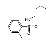 N-butyl-o-toluenesulphonamide结构式