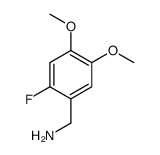 Benzenemethanamine, 2-fluoro-4,5-dimethoxy- (9CI)结构式