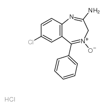 NORCHLORDIAZEPOXIDE Structure