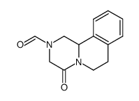 2-formyl-1,2,3,6,7,11b-hexahydro-pyrazino[2,1-a]isoquinolin-4-one结构式