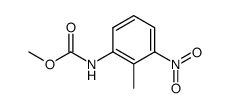 Carbamic acid, (2-methyl-3-nitrophenyl)-, methyl ester (9CI) Structure