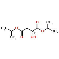 (R)-Diisopropyl 2-hydroxysuccinate Structure