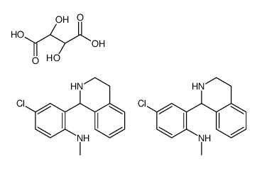 bis[(-)-1-[5-chloro-2-(methylamino)phenyl]-1,2,3,4-tetrahydroisoquinolinium] [R-(R*,R*)]-tartrate picture