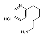 2-Pyridinepentanamine hydrochloride结构式