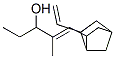 2-Methyl-1-(6-vinylbicyclo[2.2.1]heptan-2-yl)-1-penten-3-ol结构式