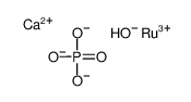 calcium,ruthenium(3+),hydroxide,phosphate结构式