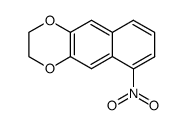 Naphtho[2,3-b]-p-dioxin,2,3-dihydro-6-nitro- (5CI) Structure