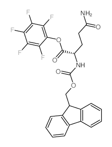 Fmoc-Gln-OPfp structure