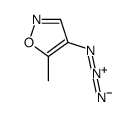 Isoxazole, 4-azido-5-methyl- (9CI)结构式