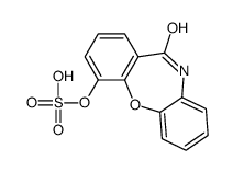 4-(Sulfooxy)dibenz[b,f][1,4]oxazepin-11(10H)-one structure