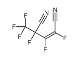 2,3,4-trifluoro-4-(trifluoromethyl)pent-2-enedinitrile Structure