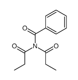 N,N-di(propanoyl)benzamide Structure