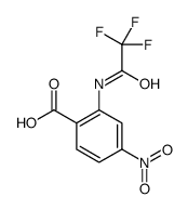 4-nitro-2-[(2,2,2-trifluoroacetyl)amino]benzoic acid Structure