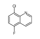 8-chloro-5-fluoroquinoline结构式