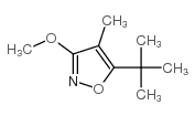 Isoxazole, 5-(1,1-dimethylethyl)-3-methoxy-4-methyl- (9CI) picture