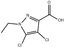 4,5-dichloro-1-ethyl-1h-pyrazole-3-carboxylic acid Structure