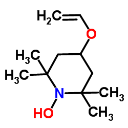 4-乙烯氧基-2,2,6,6-四甲基-1-哌啶氮氧化物结构式